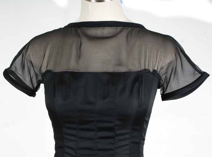 Pair of Black Vintage Cocktail Dresses including Jonathan Logan