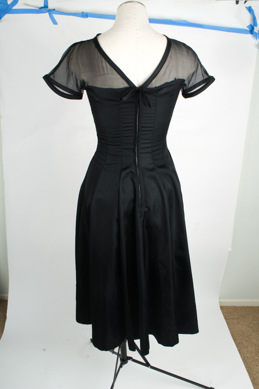 Pair of Black Vintage Cocktail Dresses including Jonathan Logan