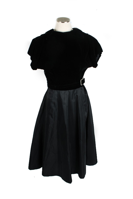 Pair of Black Vintage Cocktail Dresses including Jonathan Logan