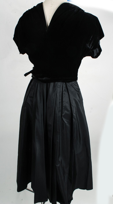 Pair of Black Vintage Cocktail Dresses including Jonathan Logan