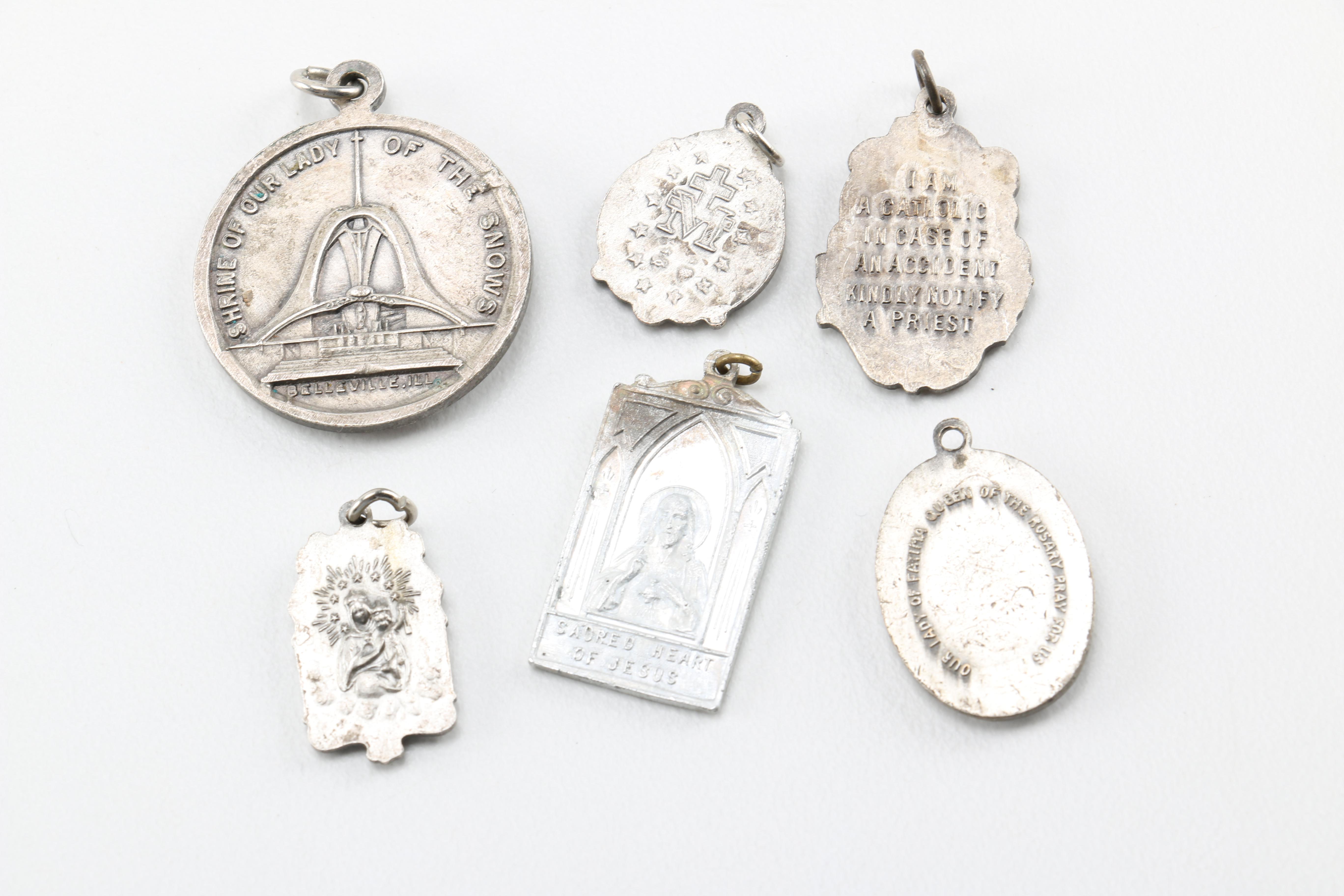 Costume Jewelry Including Religious Charms