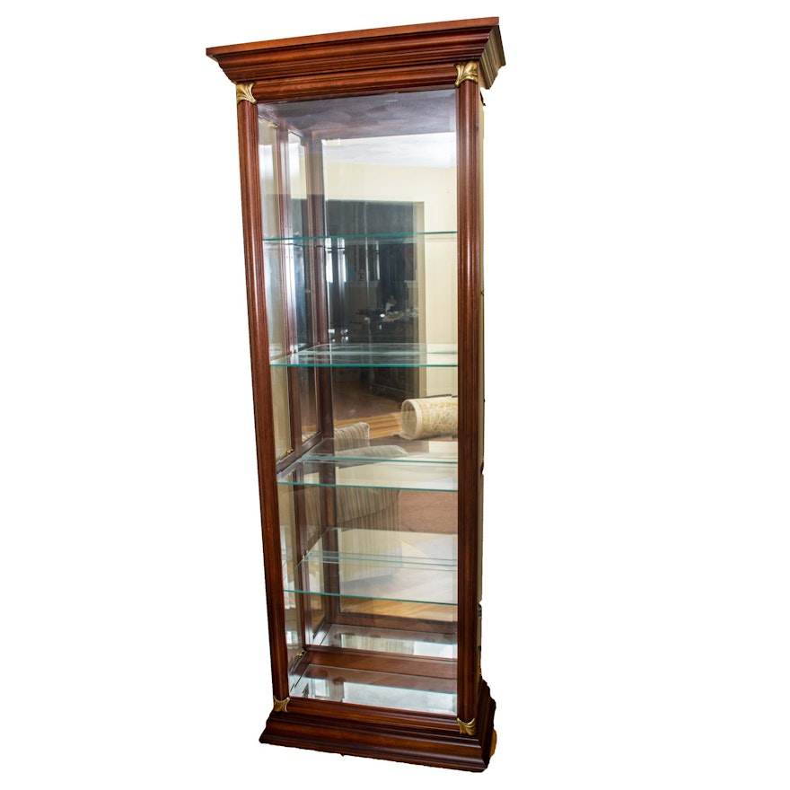 Pulaski Cherry Curio Cabinet