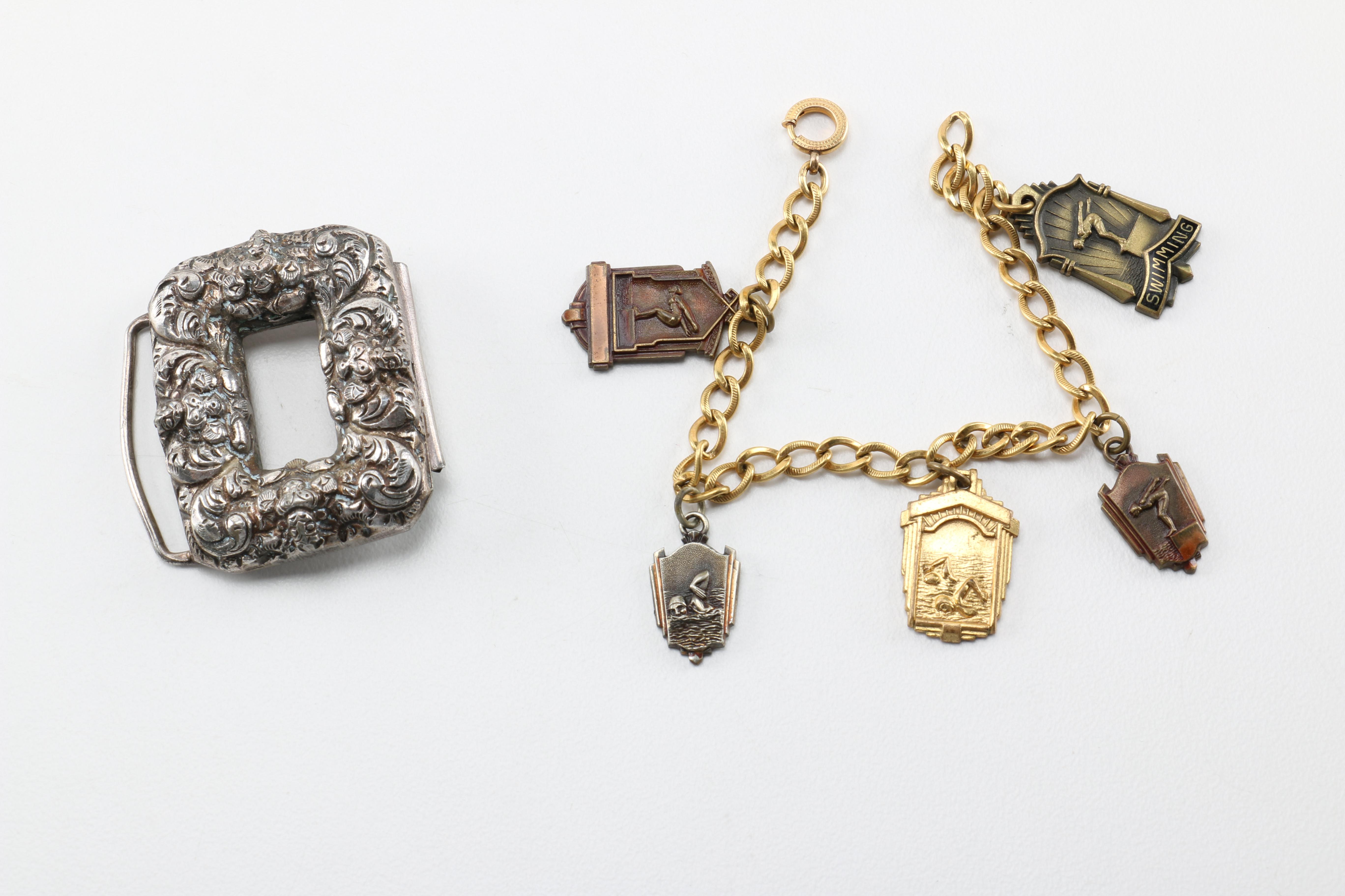 Costume Jewelry Including Religious Charms