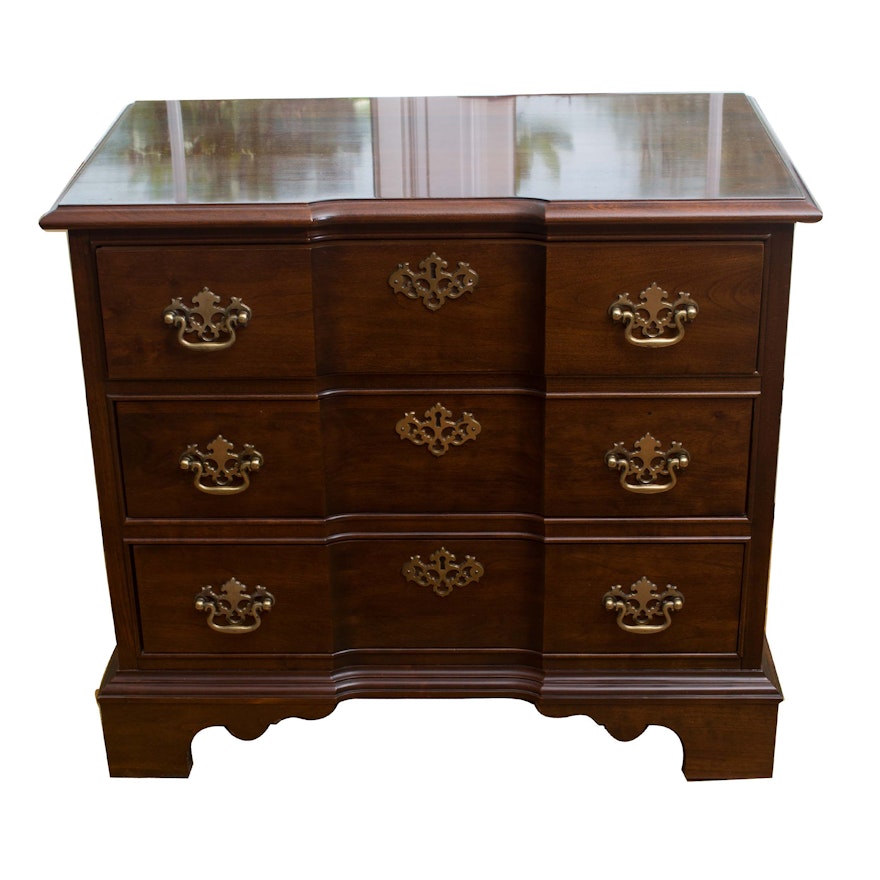 Pennsylvania House Block Front Cherry Chest of Drawers