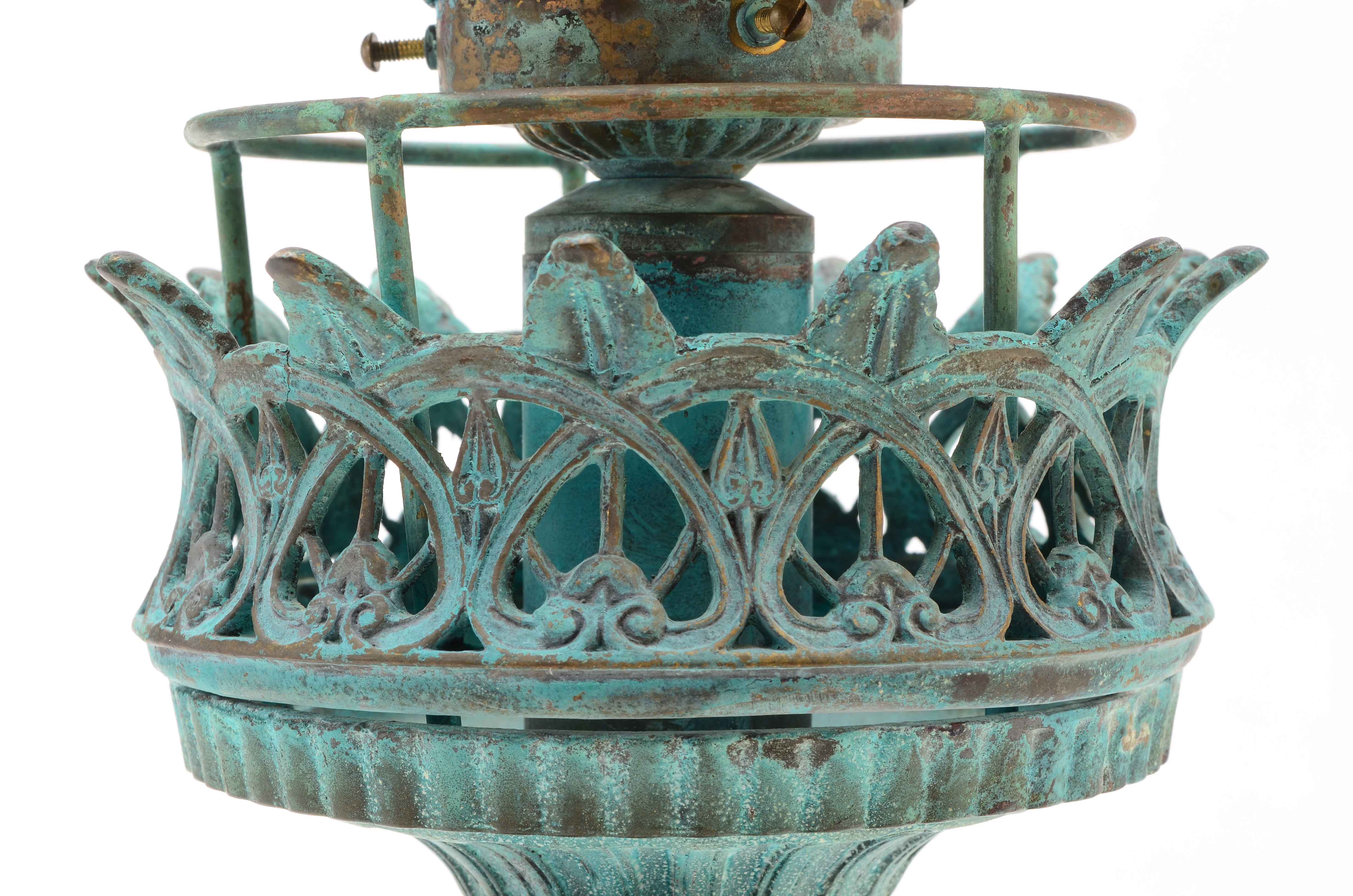 Lady Liberty Torch Lamp Reproduction Ghostbuster's II