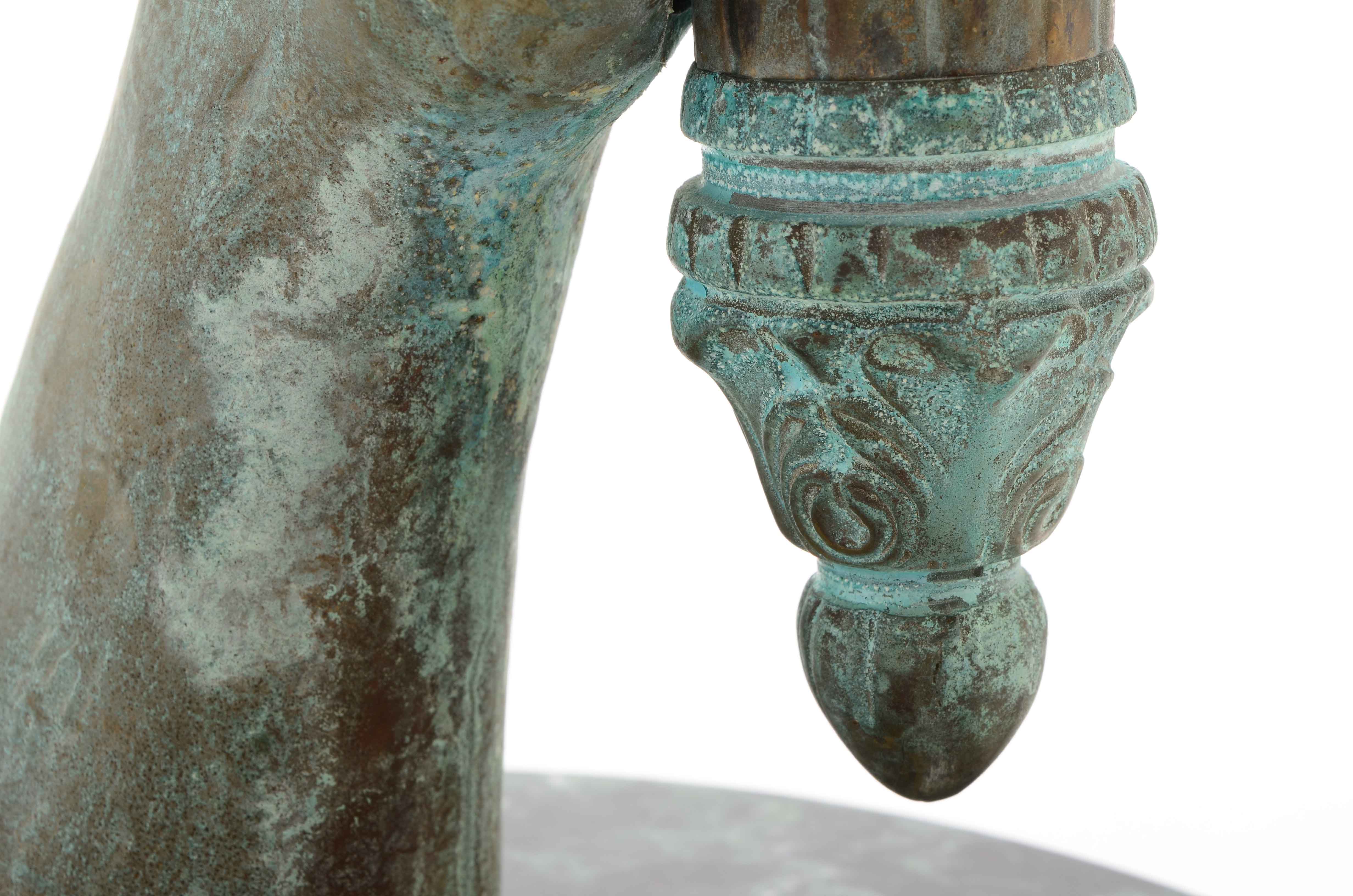 Lady Liberty Torch Lamp Reproduction Ghostbuster's II