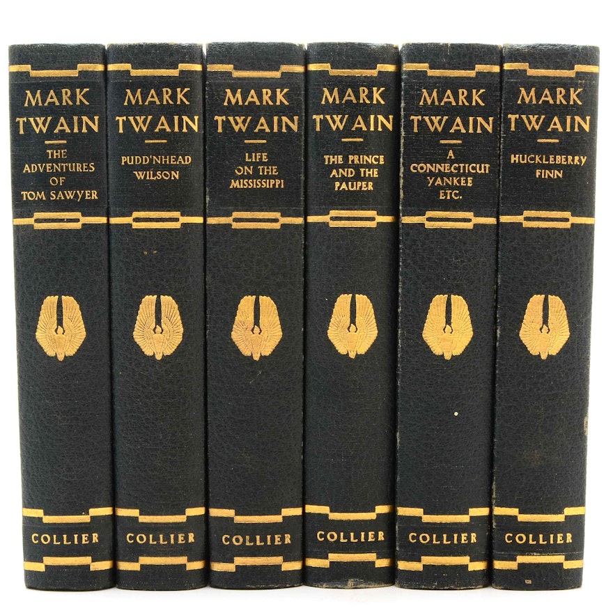 Collier Mark Twain Book Set