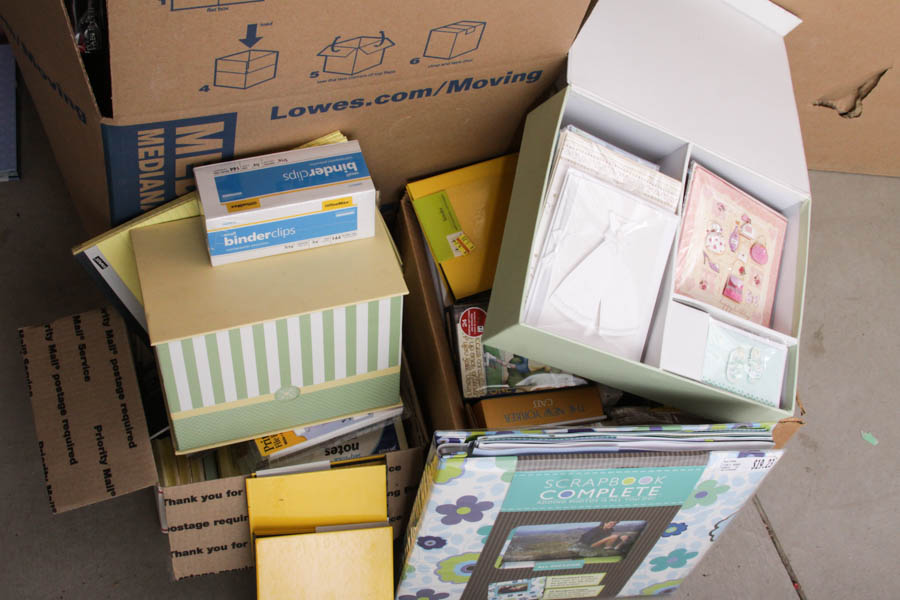 Assortment of Stationery and Office Supplies