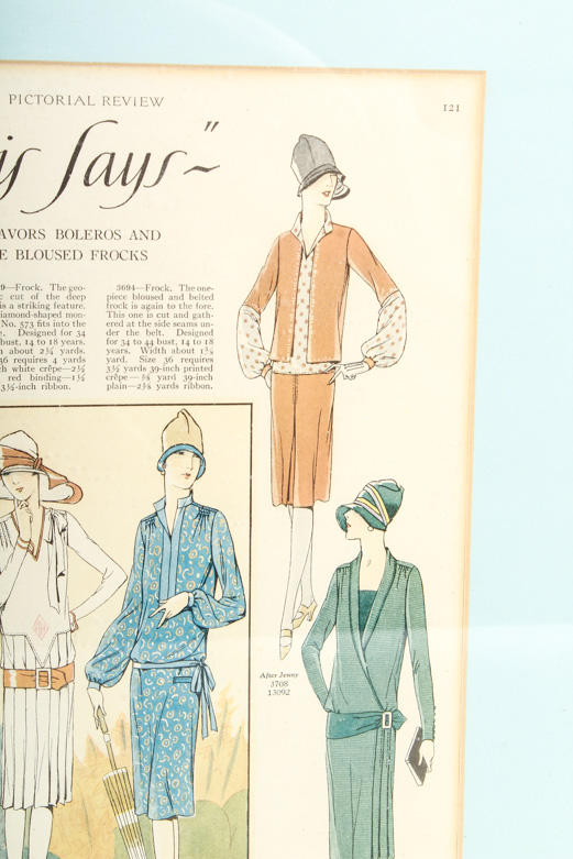 1920s Fashion Ads Including Pictorial Review and Country Life