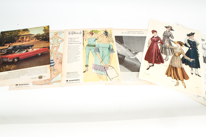 1920s Fashion Ads Including Pictorial Review and Country Life
