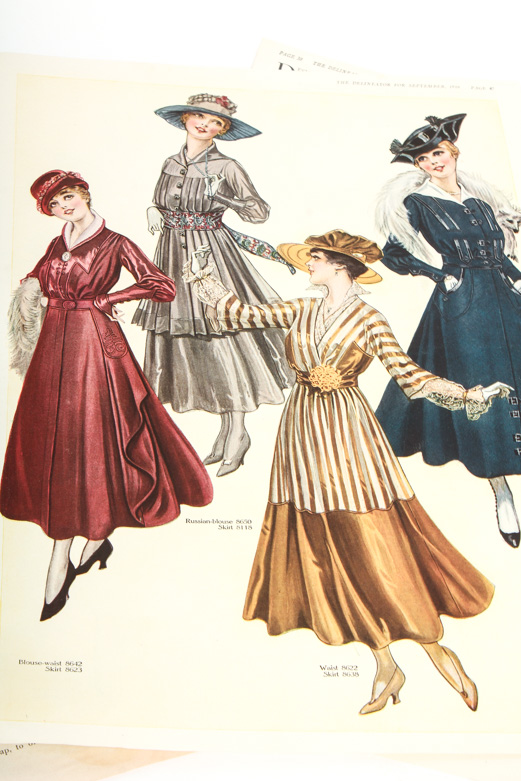 1920s Fashion Ads Including Pictorial Review and Country Life