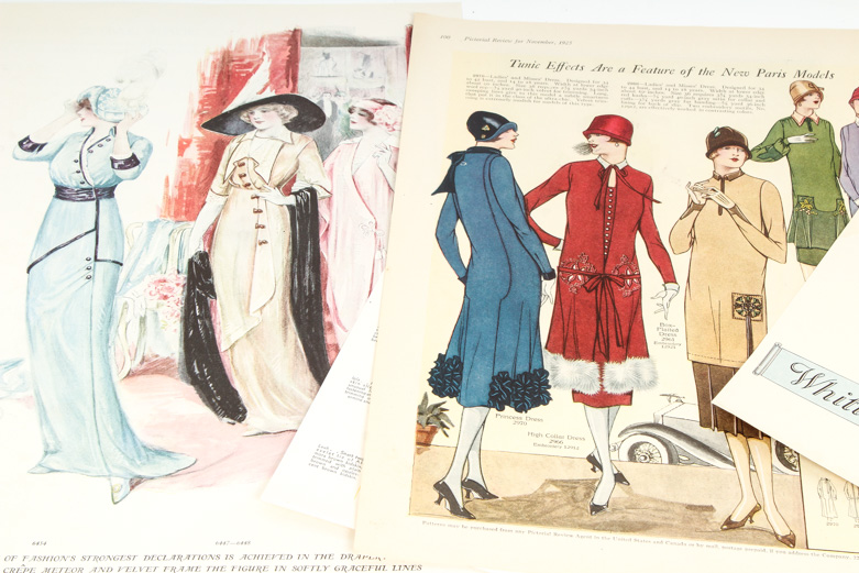 1920s Fashion Ads Including Pictorial Review and Country Life