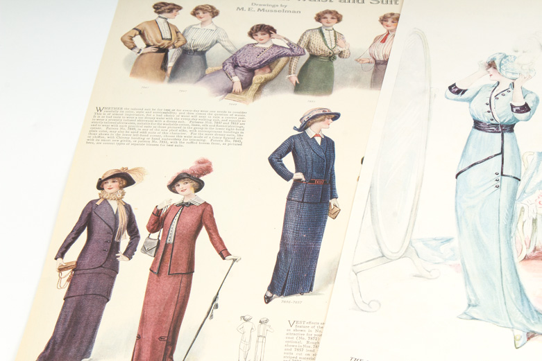 1920s Fashion Ads Including Pictorial Review and Country Life