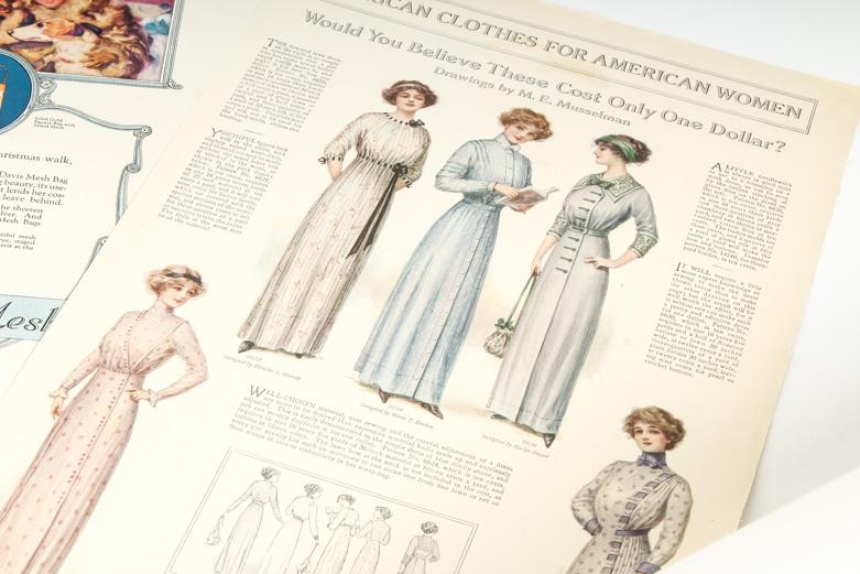 1920s Fashion Ads Including Pictorial Review and Country Life