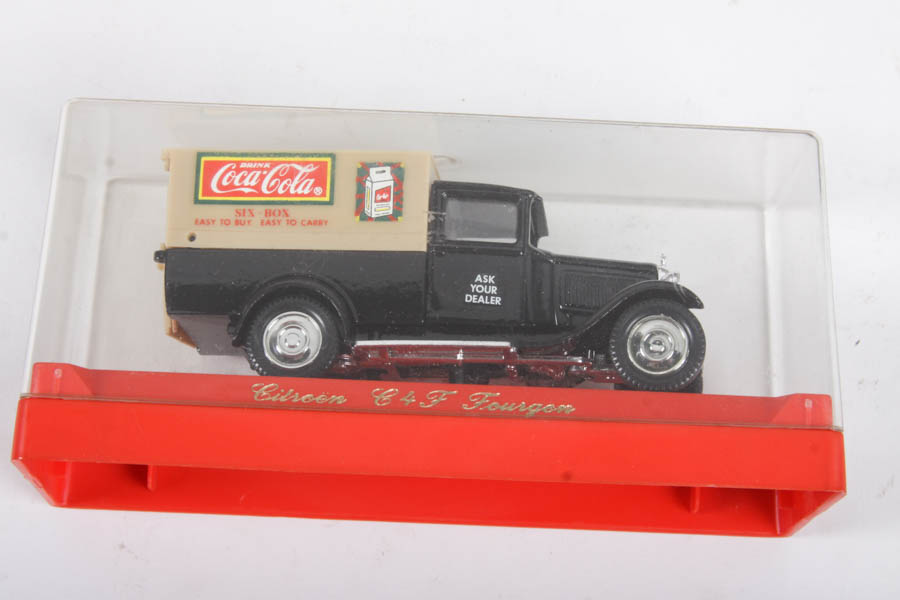 ERTL and Coca-Cola Die-Cast Car and Coin Bank Collection