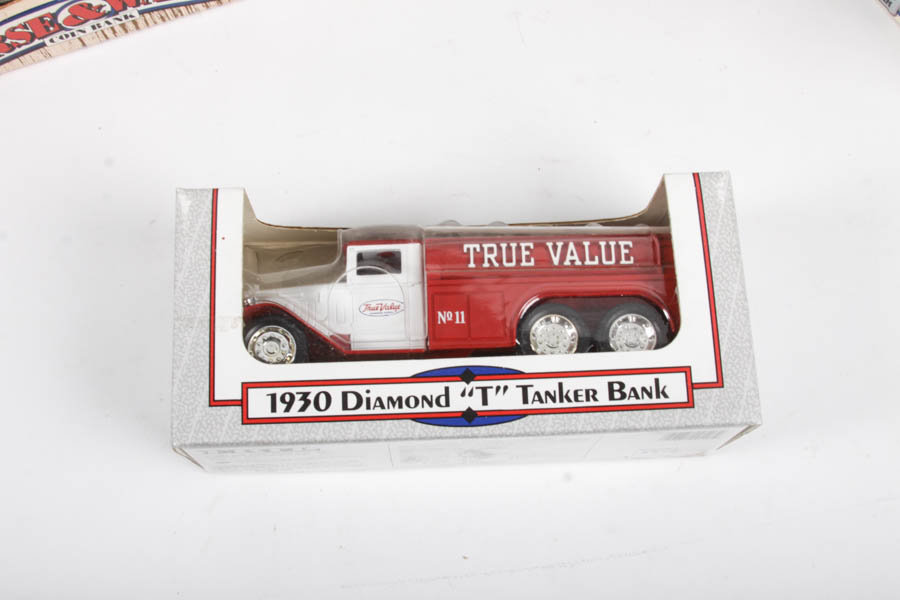ERTL and Coca-Cola Die-Cast Car and Coin Bank Collection