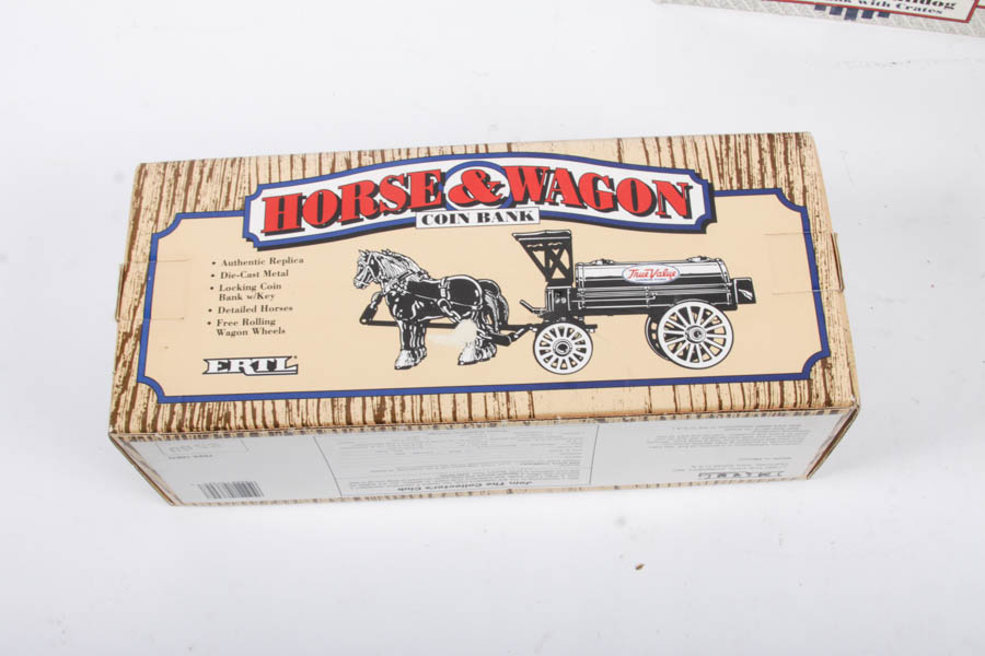 ERTL and Coca-Cola Die-Cast Car and Coin Bank Collection