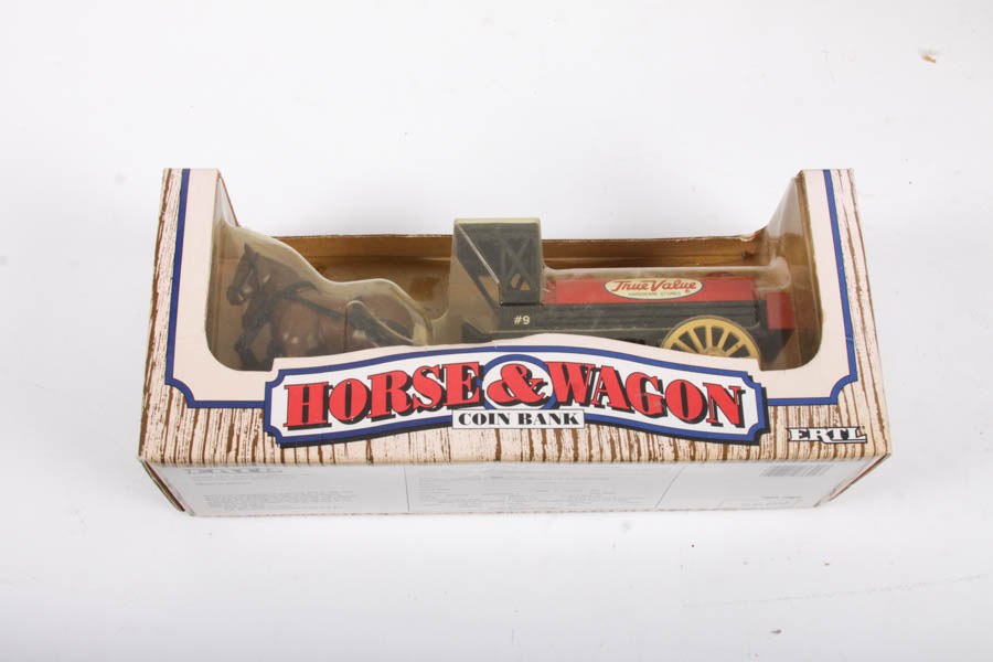 ERTL and Coca-Cola Die-Cast Car and Coin Bank Collection