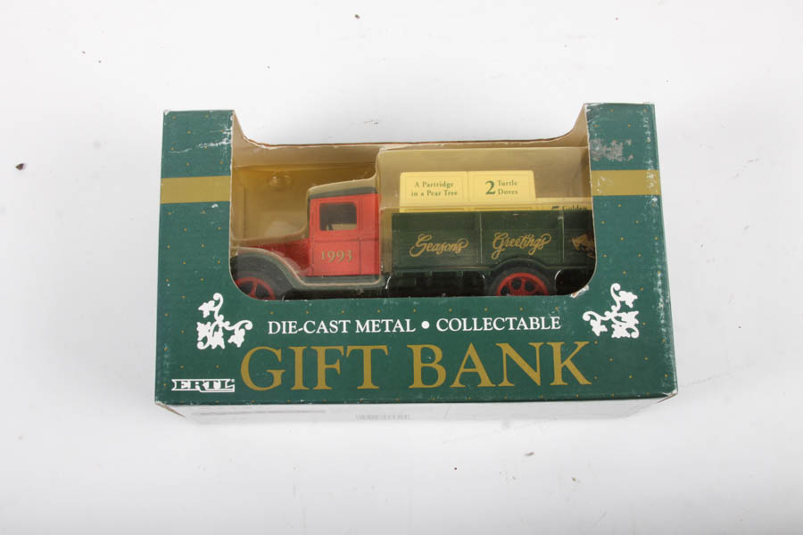 ERTL and Coca-Cola Die-Cast Car and Coin Bank Collection