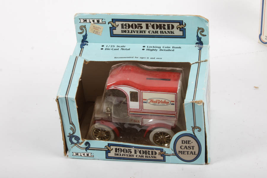 ERTL and Coca-Cola Die-Cast Car and Coin Bank Collection