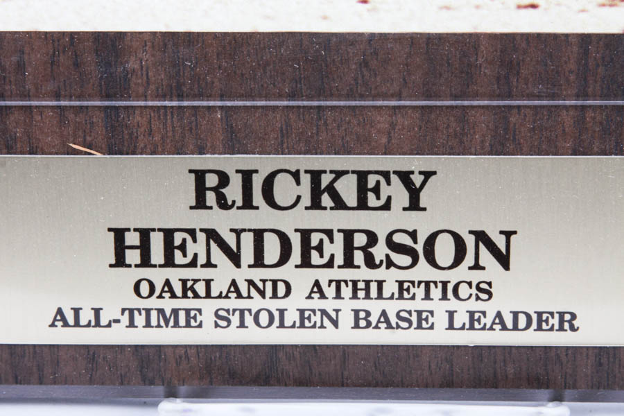 Autographed Baseball Player Wall Plaques