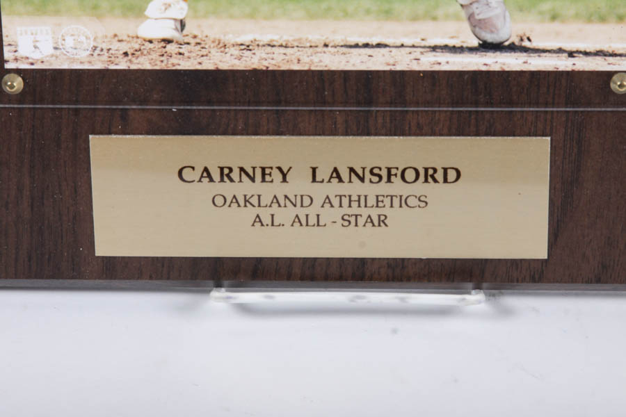 Autographed Baseball Player Wall Plaques