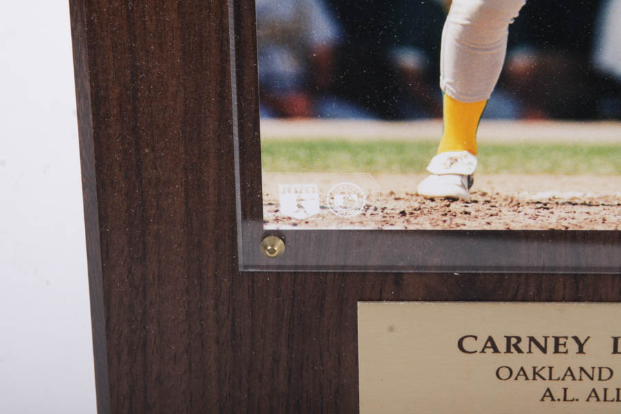 Autographed Baseball Player Wall Plaques