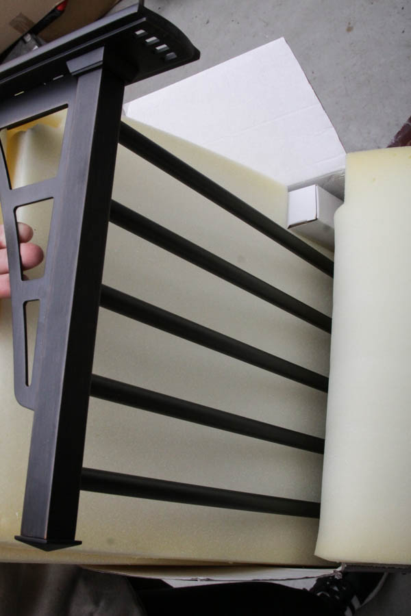 Baldwin Towel Rack and Glass Bathroom Shelf