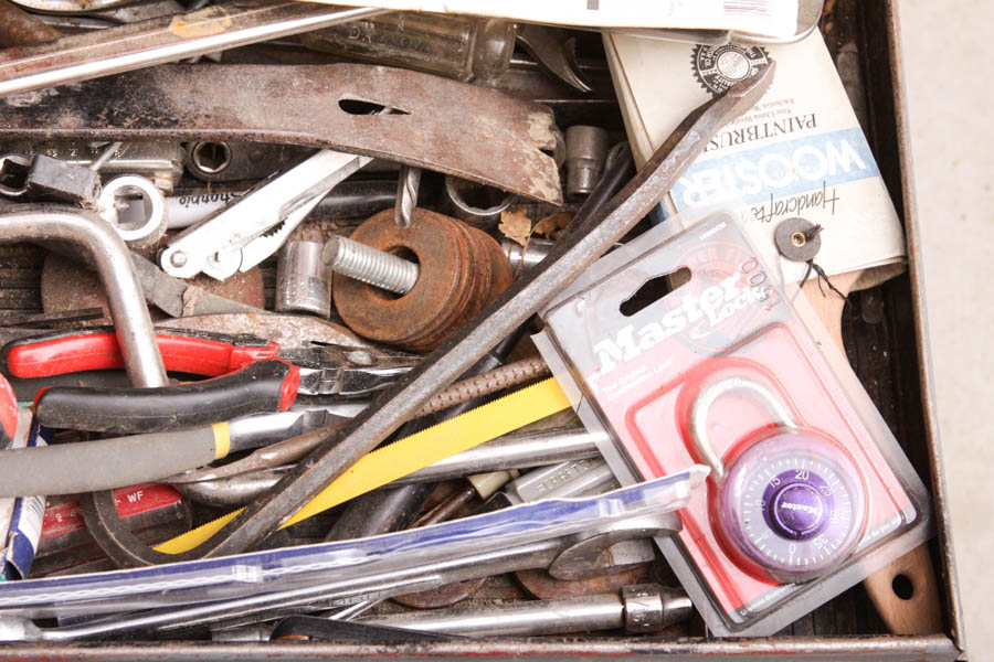 Tool Box with Tools