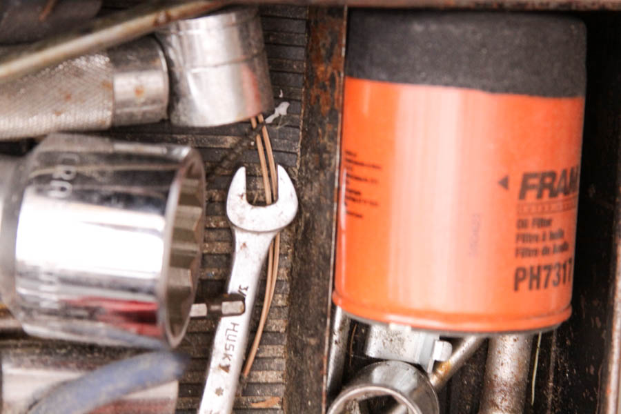 Tool Box with Tools