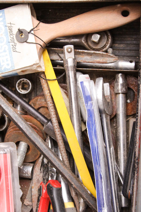 Tool Box with Tools
