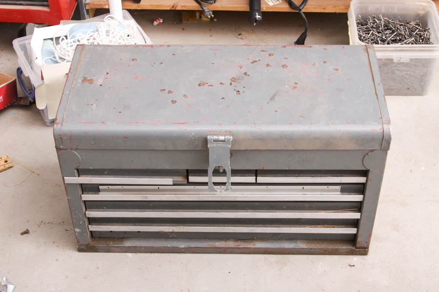 Tool Box with Tools