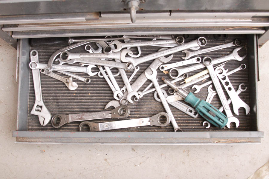 Tool Box with Tools