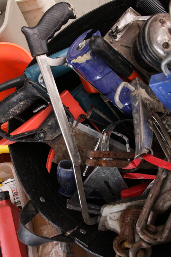 Bin of Tools and Other Findings