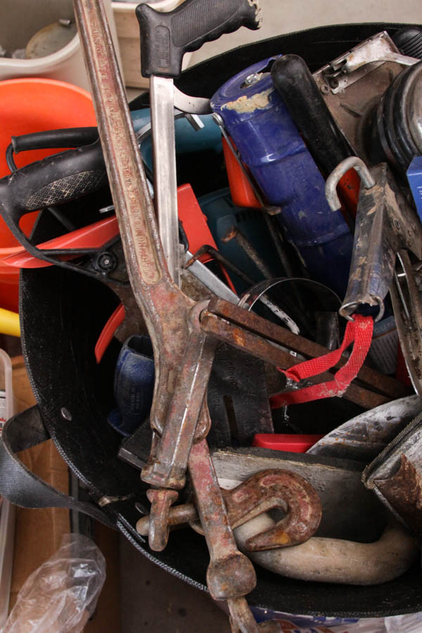 Bin of Tools and Other Findings