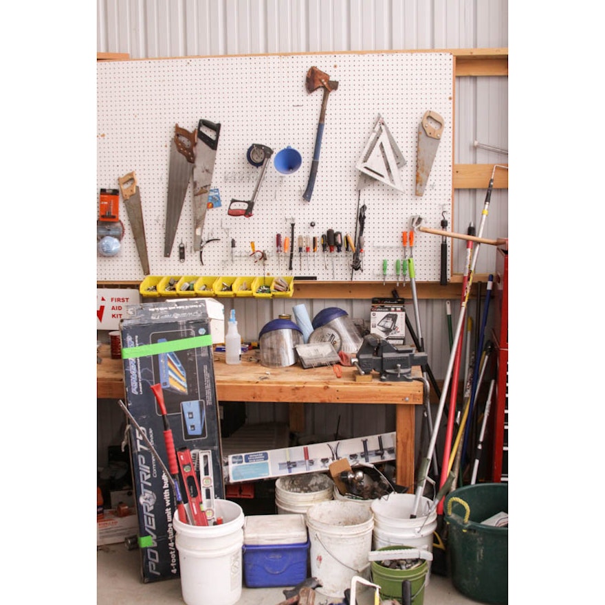 Garage Starter Supplies and Tools