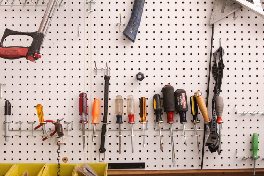 Garage Starter Supplies and Tools