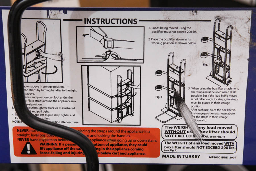 Dollies, Ladder and Stepstool