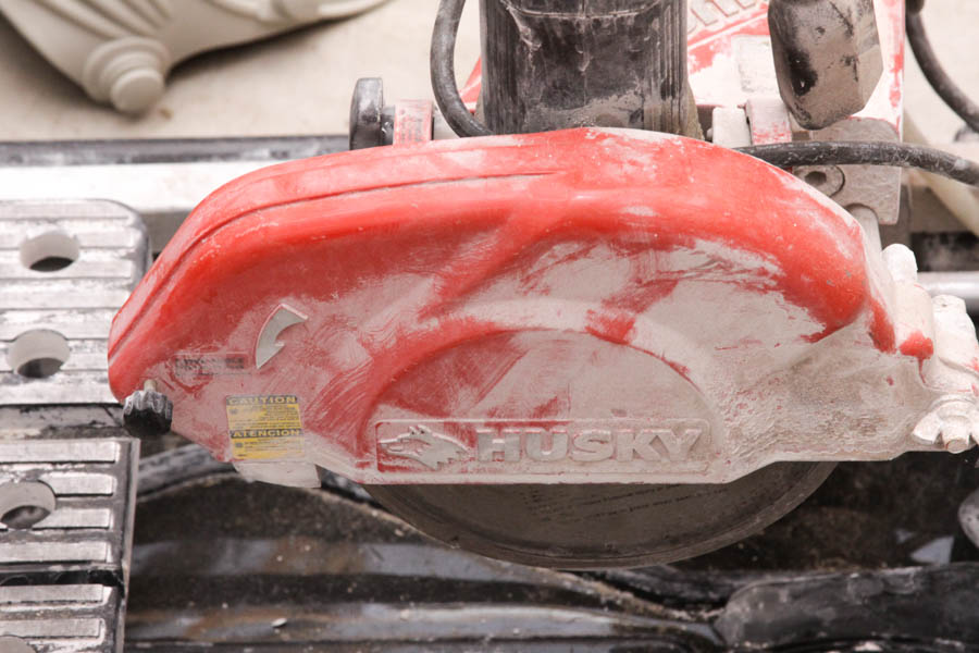 Husky Tile Saw with Stand