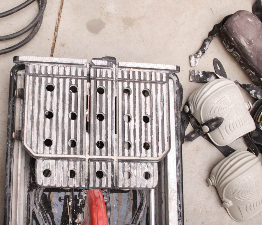 Husky Tile Saw with Stand
