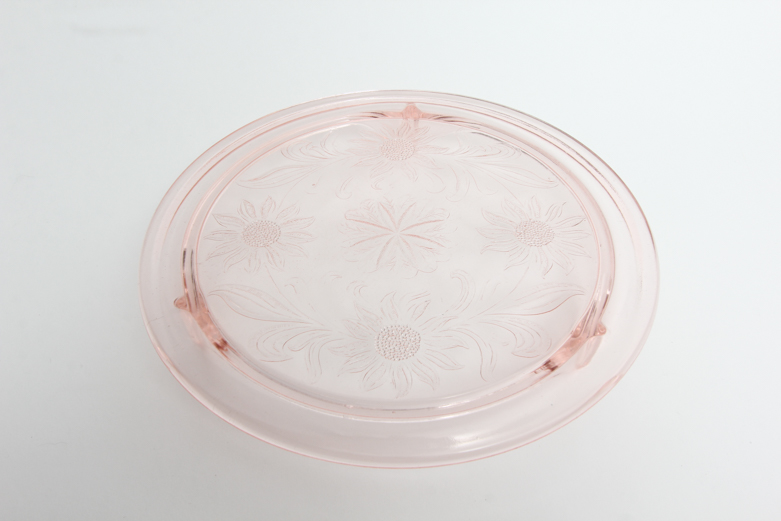Collection of Pink Depression Glass