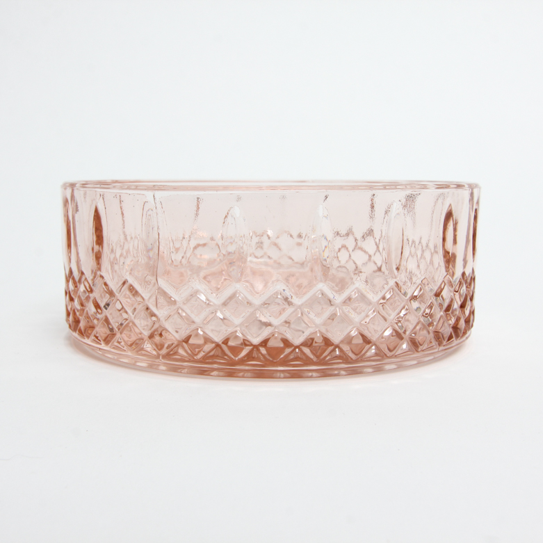Collection of Pink Depression Glass