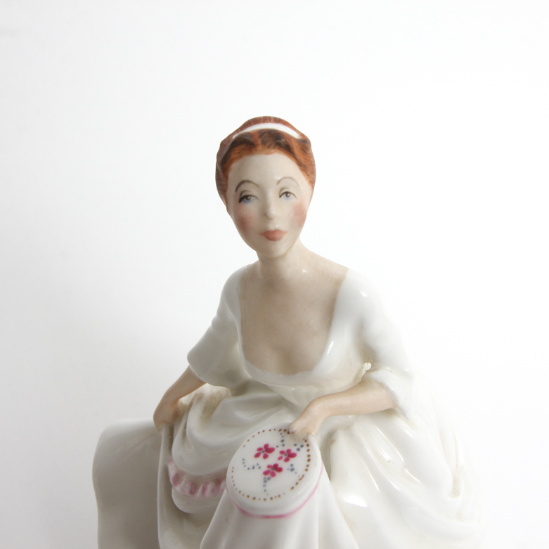 Pair of Vintage Royal Doulton Figurines "Coralie" and "Carol"