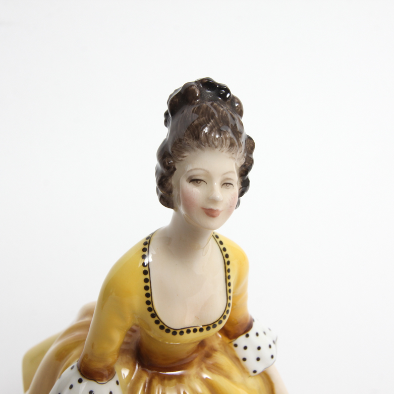 Pair of Vintage Royal Doulton Figurines "Coralie" and "Carol"