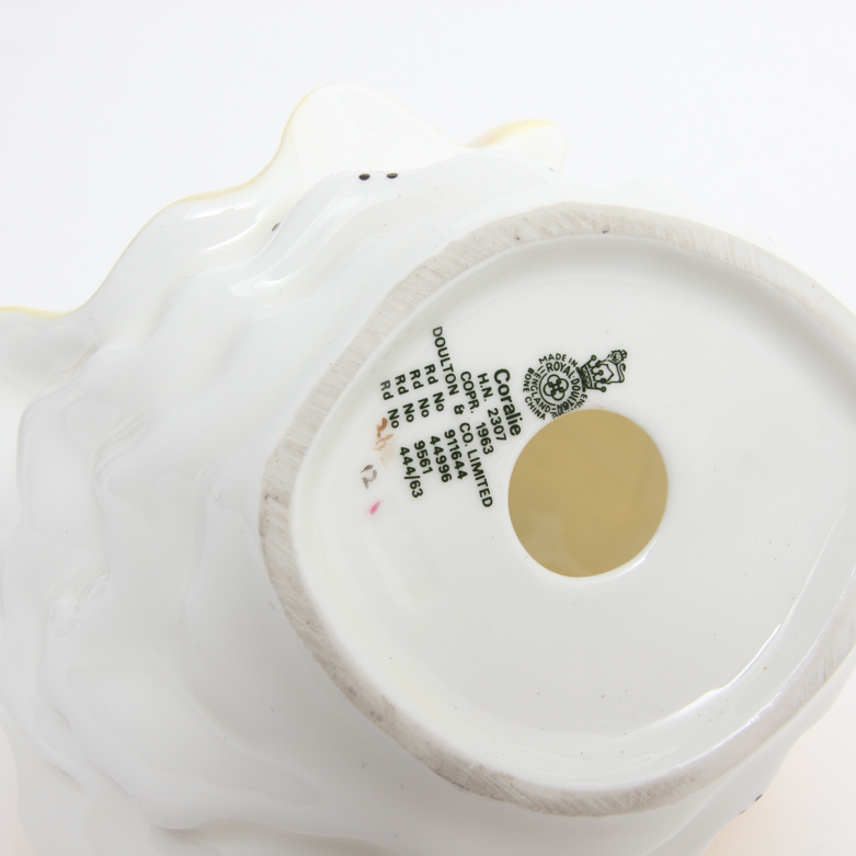 Pair of Vintage Royal Doulton Figurines "Coralie" and "Carol"