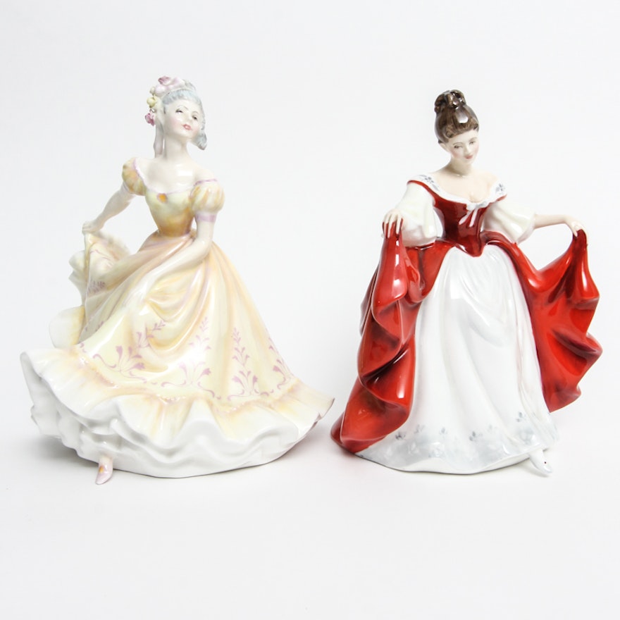 Pair of Royal Doulton Figurines