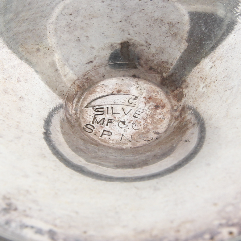 Crescent Silver Mfg. Co. Silver Plate Goblets