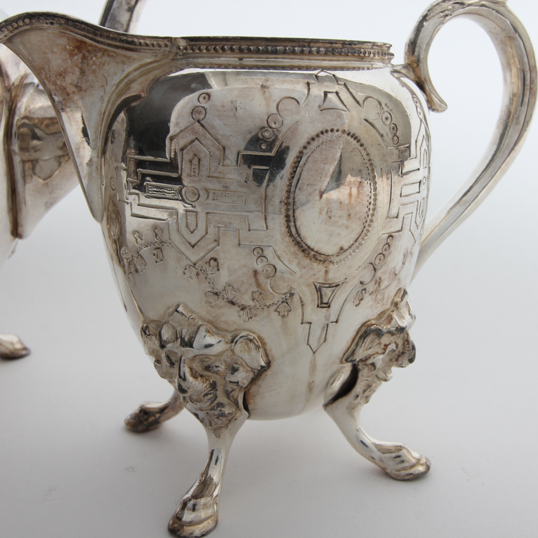 Meriden Brittania Company Silver Plated Tea Set