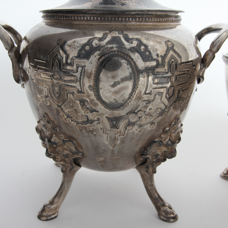 Meriden Brittania Company Silver Plated Tea Set