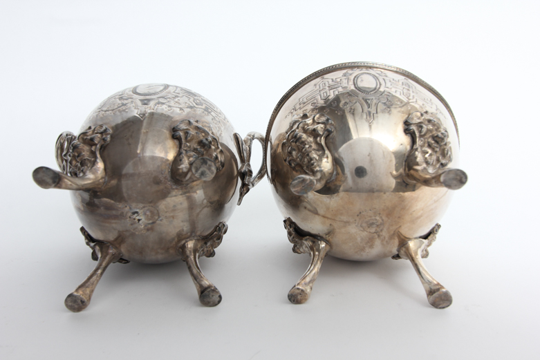 Meriden Brittania Company Silver Plated Tea Set